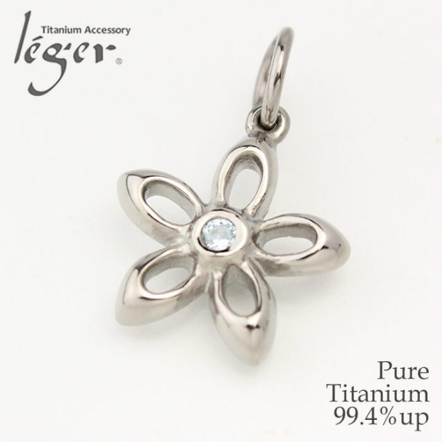【チタンアクセサリー　レジエ】ペンダントトップ
