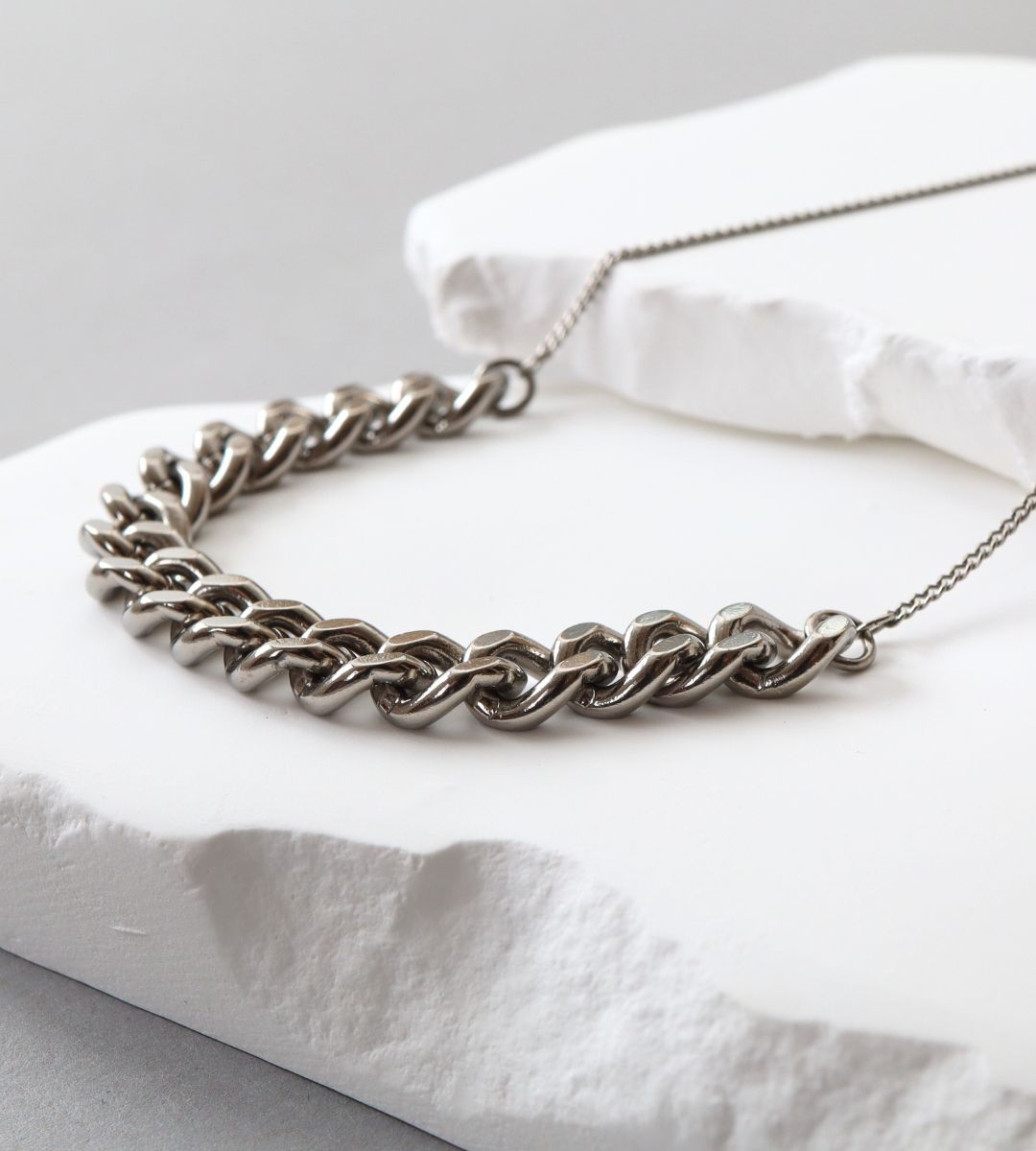 純チタン製チェーンネックレス N296 リラ ヴェール