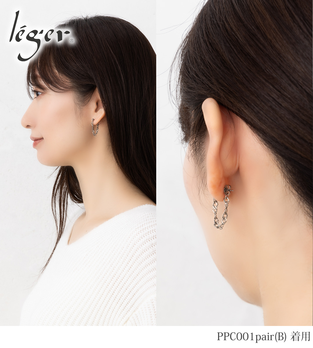jent louisピアス　両耳　新品未使用 jent louisピアス両耳新品未使用