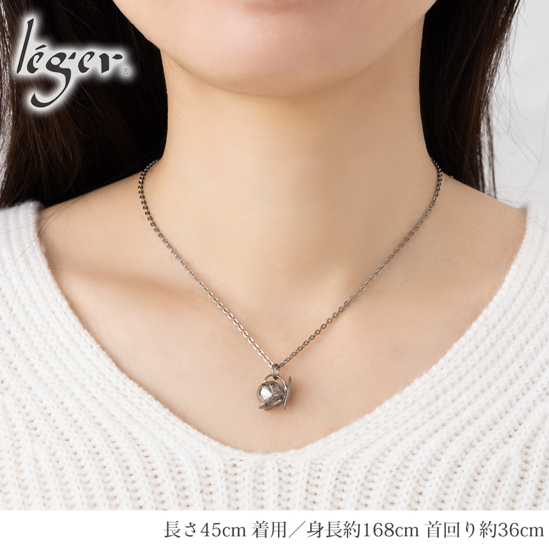 純チタン ペンダントトップ すずらん｜leger レジエ T302