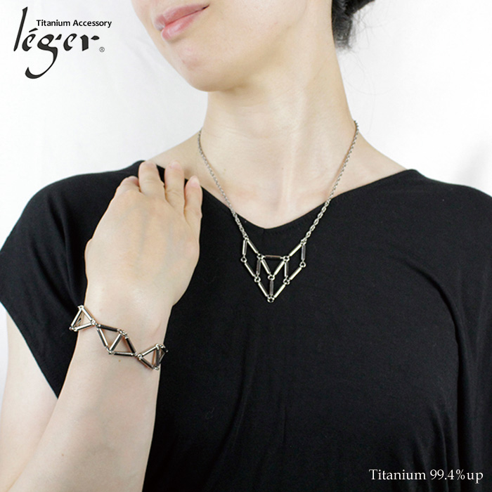 トライアングブレスレット着用