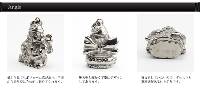【チタンアクセサリー レジエ】七福神 ディテール