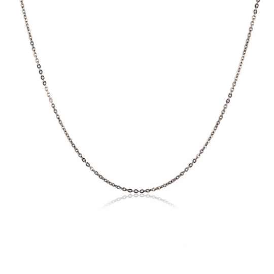 小豆 小判 純チタンチェーンネックレス | 金属アレルギー対応 敏感肌に